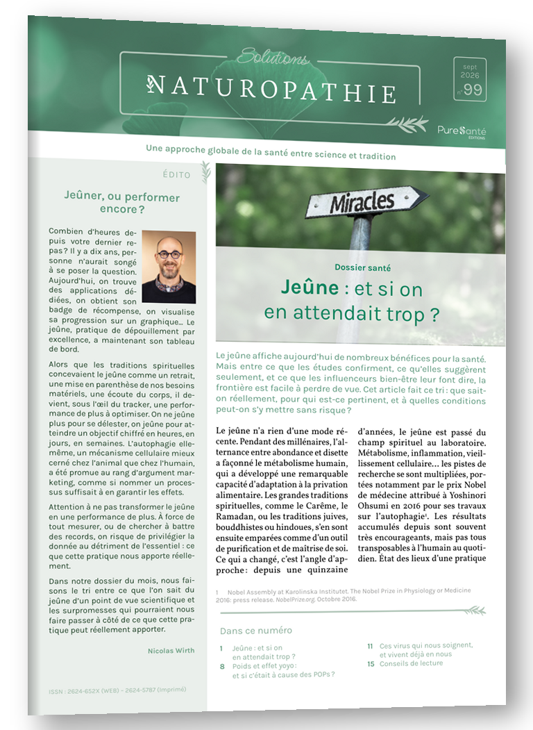 N°99 – Septembre 2026 – Jeûne : et si on en attendait trop ?